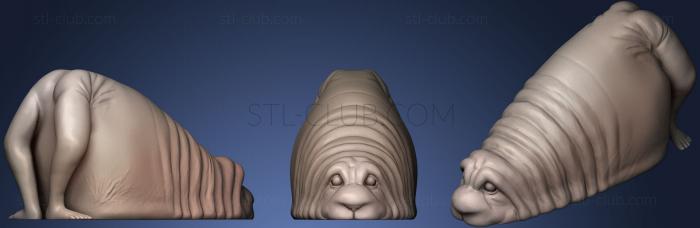 3D мадэль Homo Refugus Собака (STL)